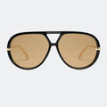 Aviator sunglasses side profile — The Aether — Velezeco