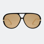 Aviator sunglasses side profile — The Aether — Velezeco