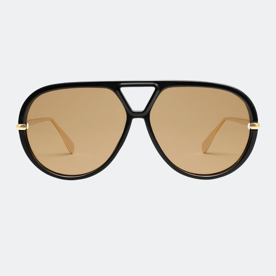 Aviator sunglasses side profile — The Aether — Velezeco