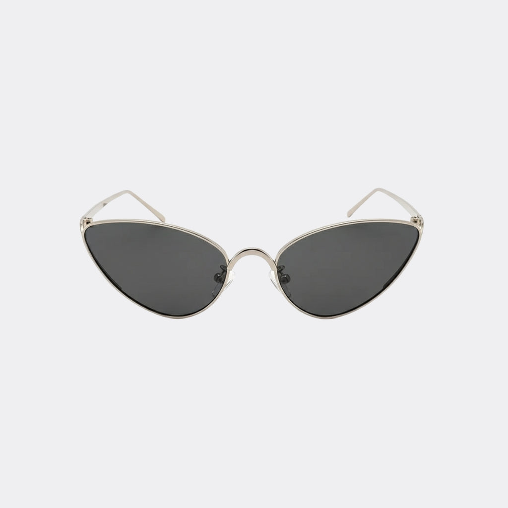 Cat eye sunglasses temple and hinge detail — The Viper — Velezeco