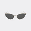 Cat eye sunglasses temple and hinge detail — The Viper — Velezeco