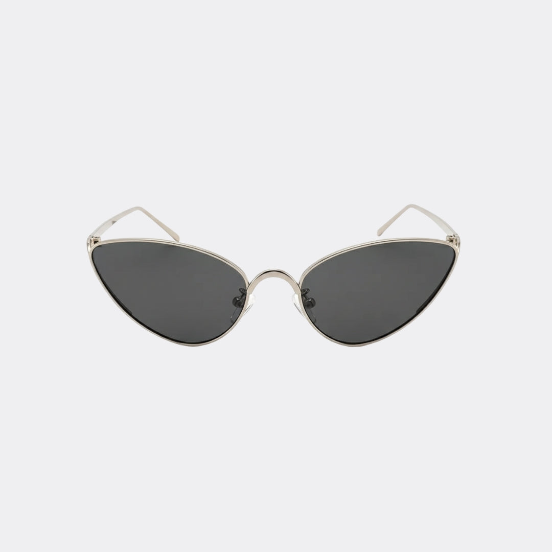 Cat eye sunglasses temple and hinge detail — The Viper — Velezeco