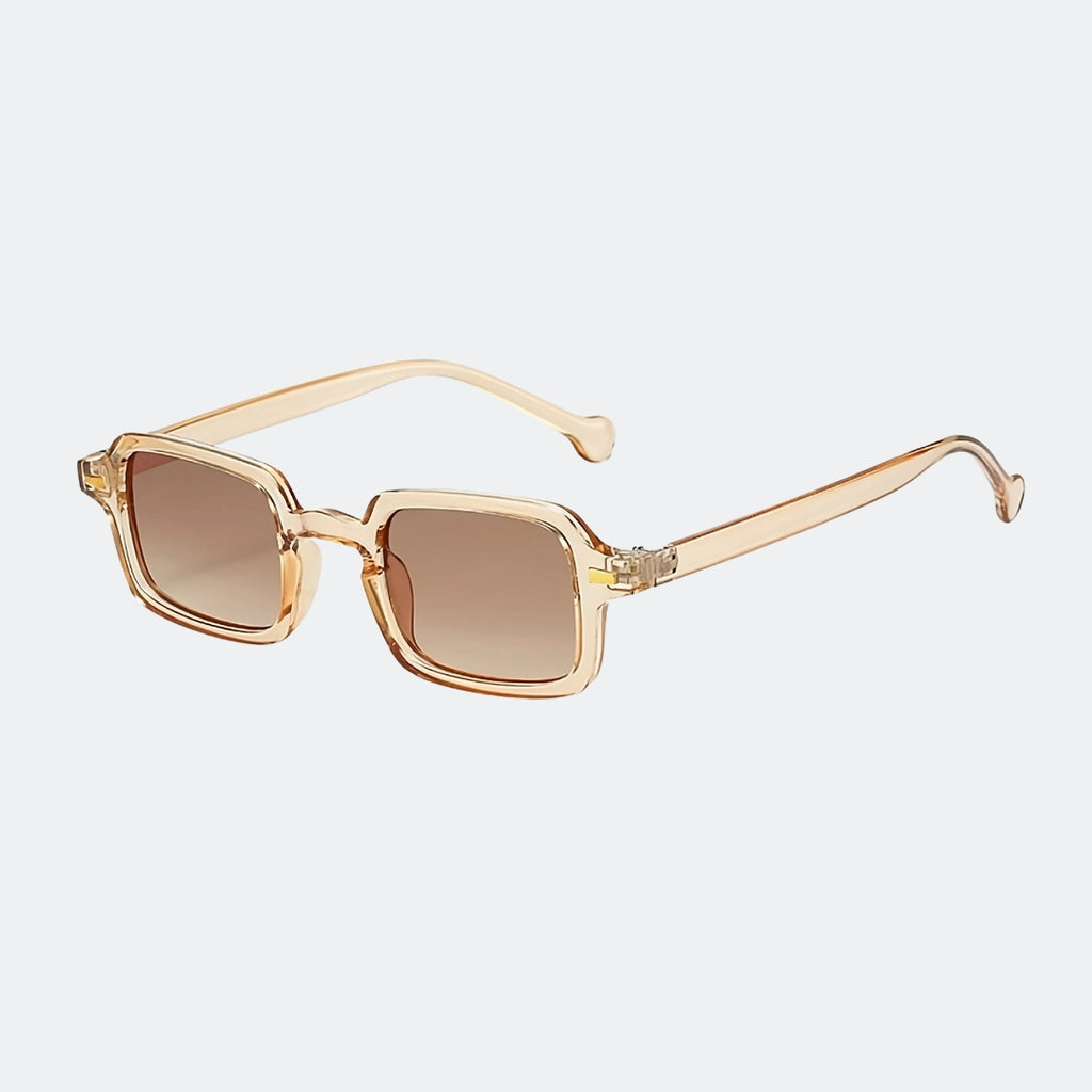 Urban sunglasses temple and hinge detail — Turim — Velezeco
