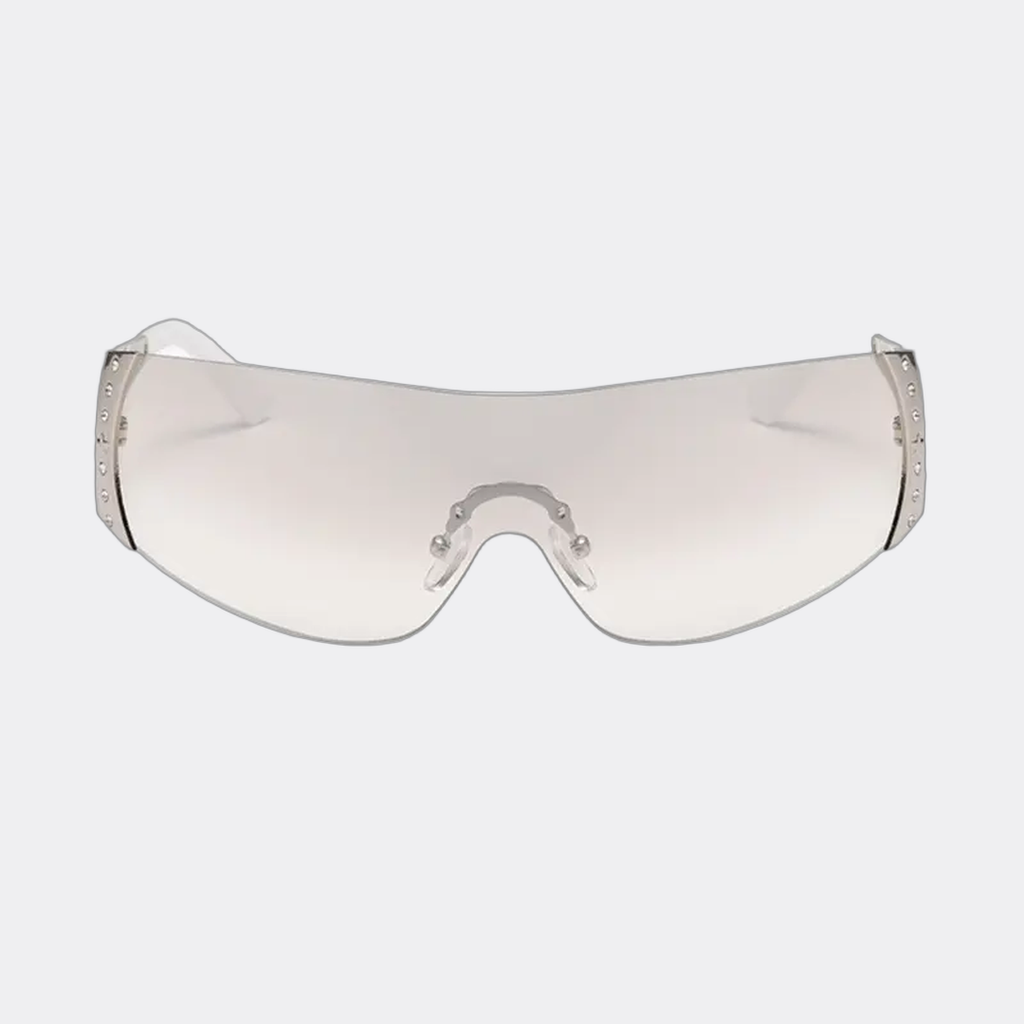 Aviator sunglasses temple and hinge detail — Amalfi — Velezeco