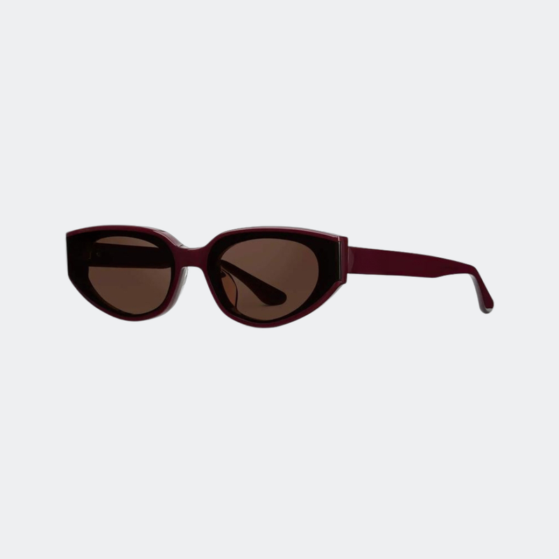 Astra - Black Cherry Red / Dark Brown Lens