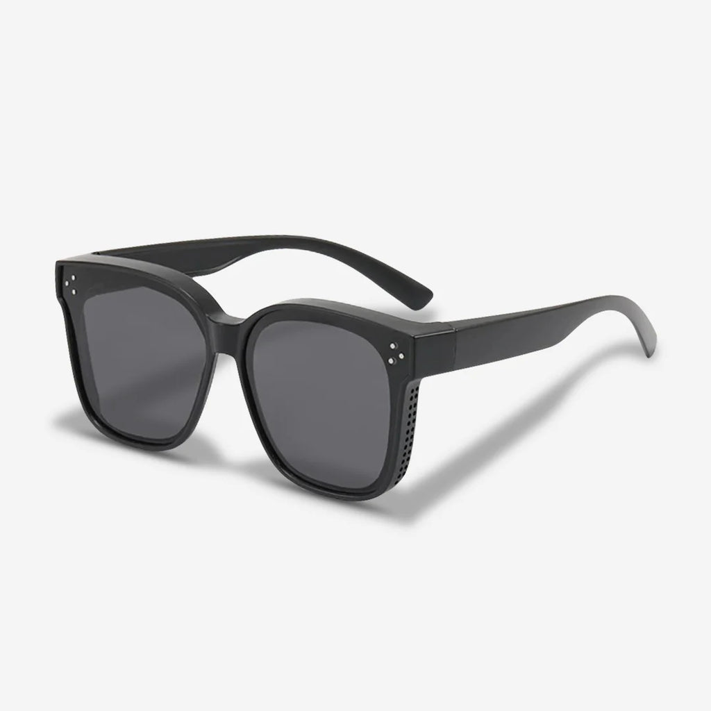 Fit over sunglasses with case and packaging — Velezeco Fit Overs Sunglasses — Velezeco