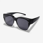 Fit over sunglasses temple and hinge detail — Velezeco Fit Overs Sunglasses — Velezeco