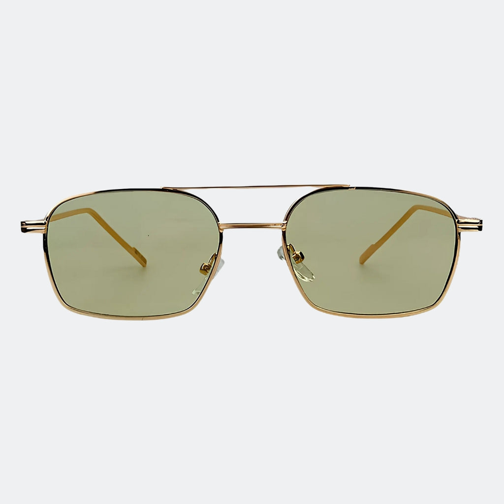 Square sunglasses front view — Capri — Velezeco