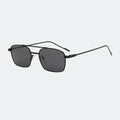 Square sunglasses lens close-up detail — Capri — Velezeco