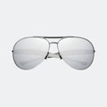 Aviator sunglasses with case and packaging — Duna — Velezeco