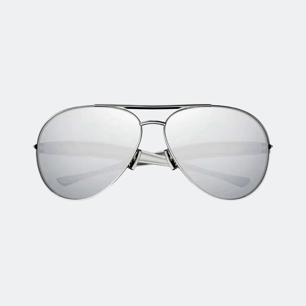 Aviator sunglasses with case and packaging — Duna — Velezeco