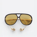 Aviator sunglasses front view — The Nimbus — Velezeco