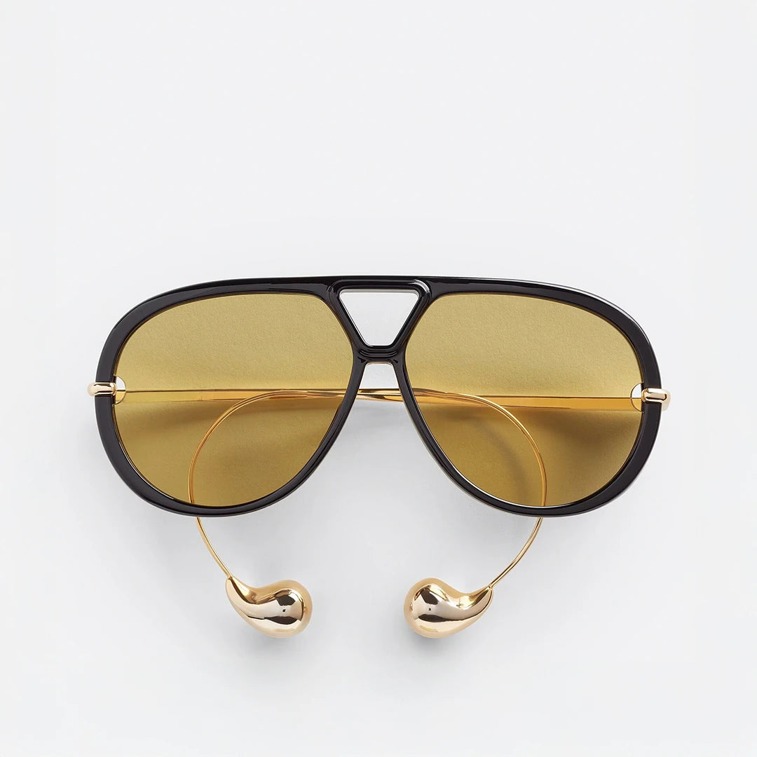 Aviator sunglasses front view — The Nimbus — Velezeco