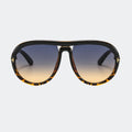 Aviator sunglasses full-frame studio view — Marbella — Velezeco