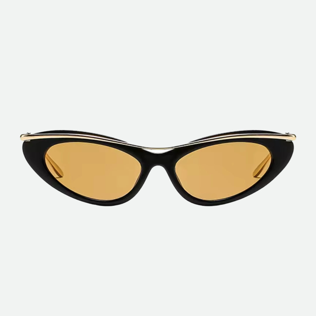 Cat eye sunglasses front view — Milos — Velezeco