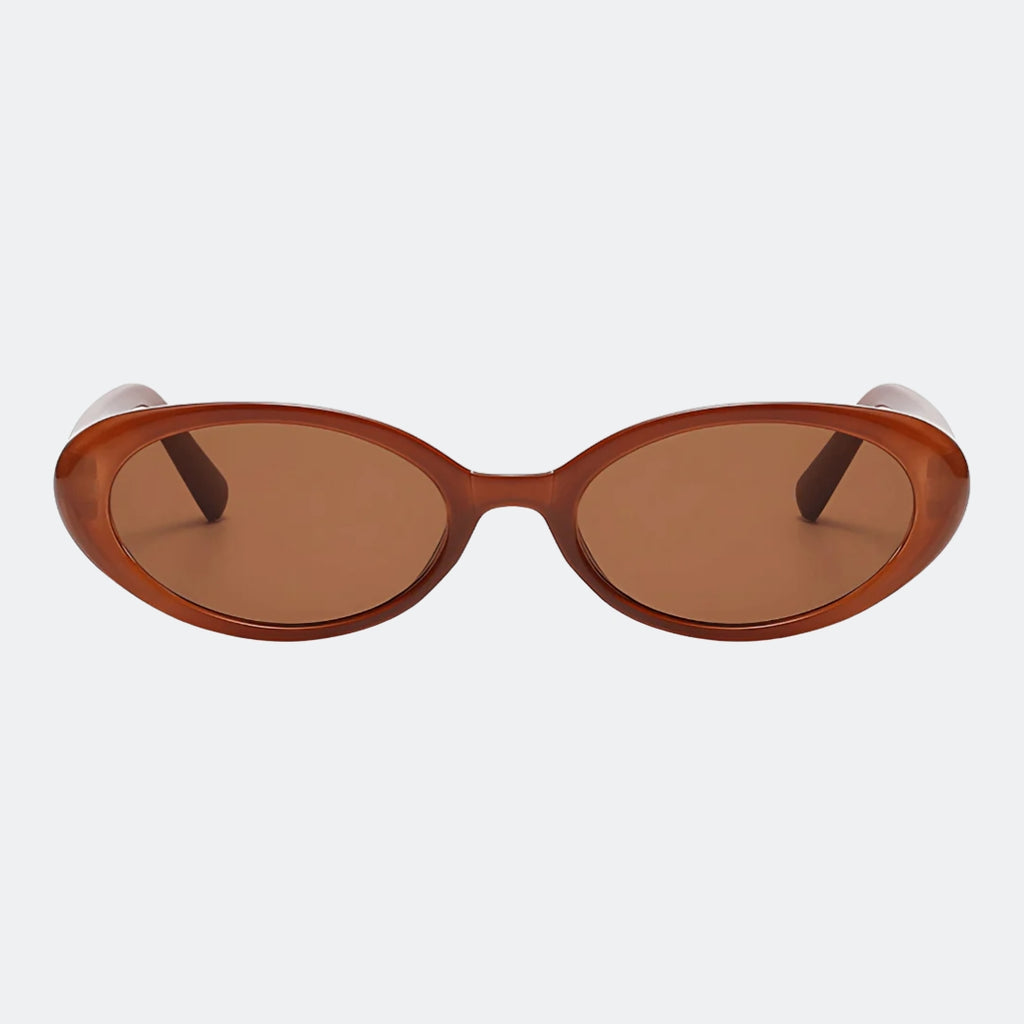 Round sunglasses front view — Nala — Velezeco