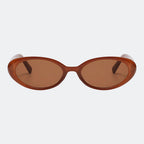 Round sunglasses front view — Nala — Velezeco