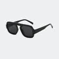 Men's sunglasses worn by model outdoors — Vortex — Velezeco