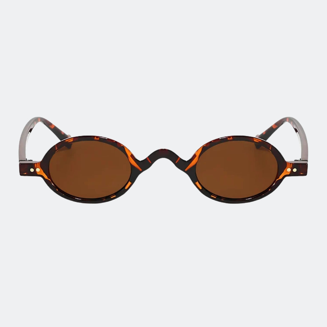 Round sunglasses front view — Palermo Sunnies — Velezeco