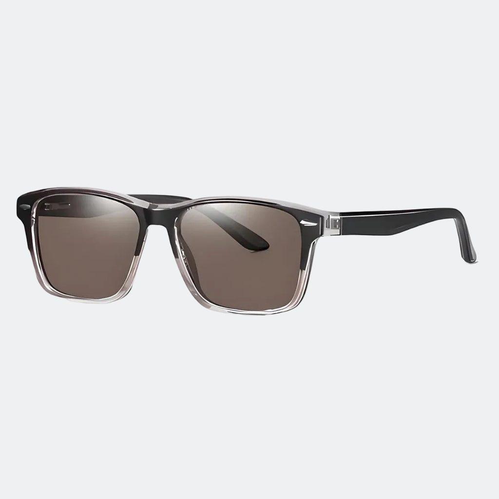 Men's sunglasses temple and hinge detail — Paris — Velezeco