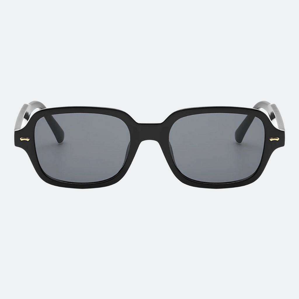 Urban sunglasses temple and hinge detail — Soho — Velezeco