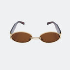 Round sunglasses front view — Monte Carlo — Velezeco