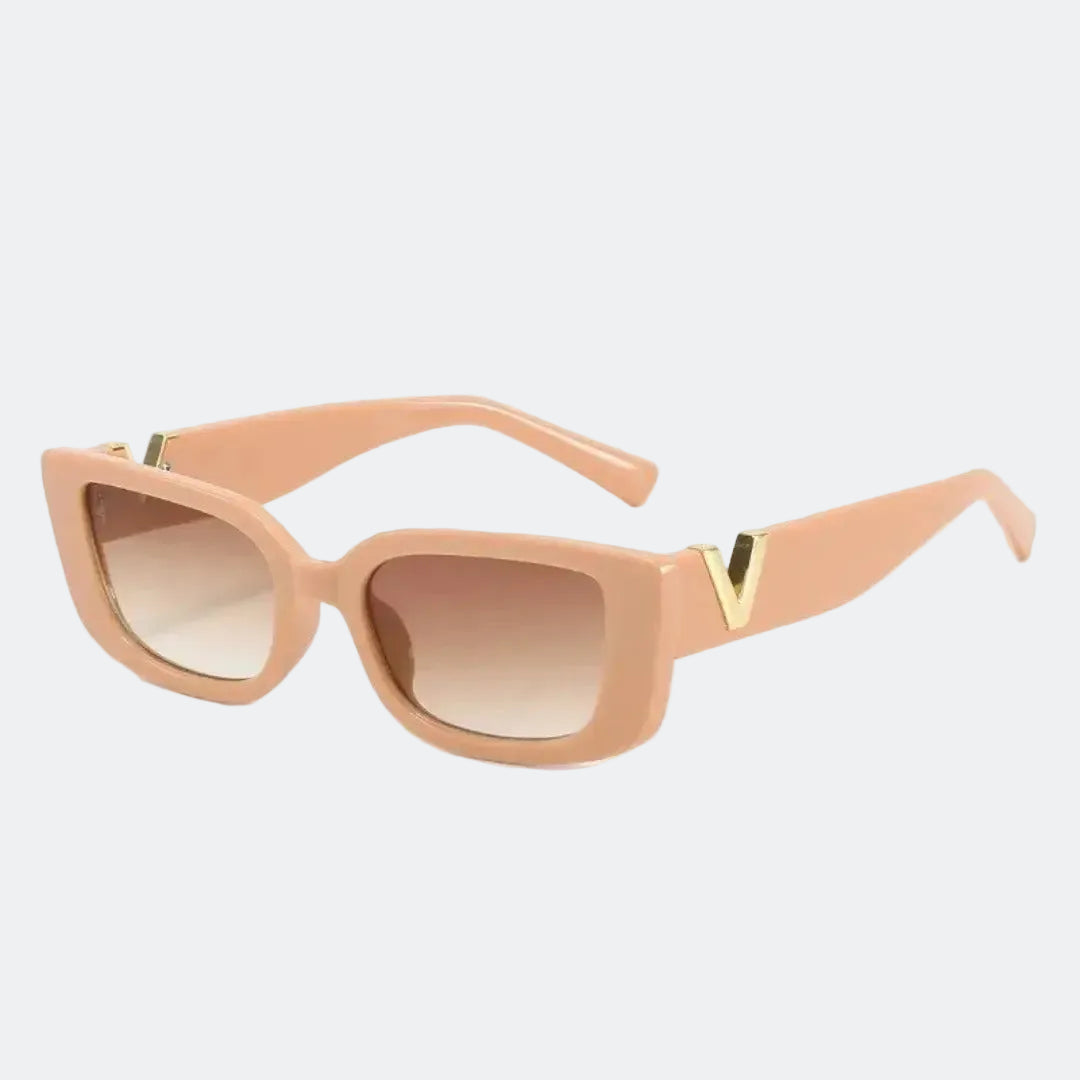 Urban sunglasses lens close-up detail — Riviera — Velezeco