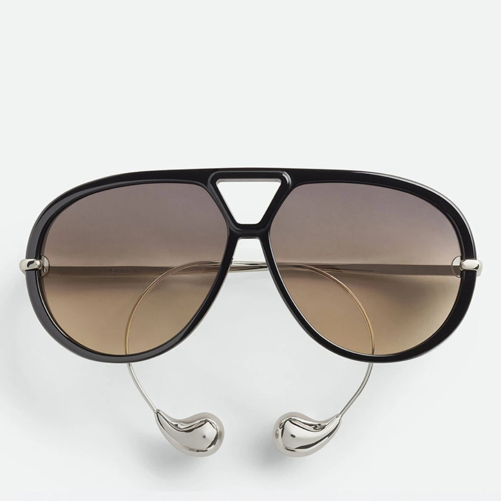 Aviator sunglasses lens close-up detail — The Nimbus — Velezeco