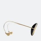 Aviator sunglasses angled three-quarter view — The Nimbus — Velezeco