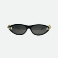 Cat eye sunglasses side profile — Santorini — Velezeco