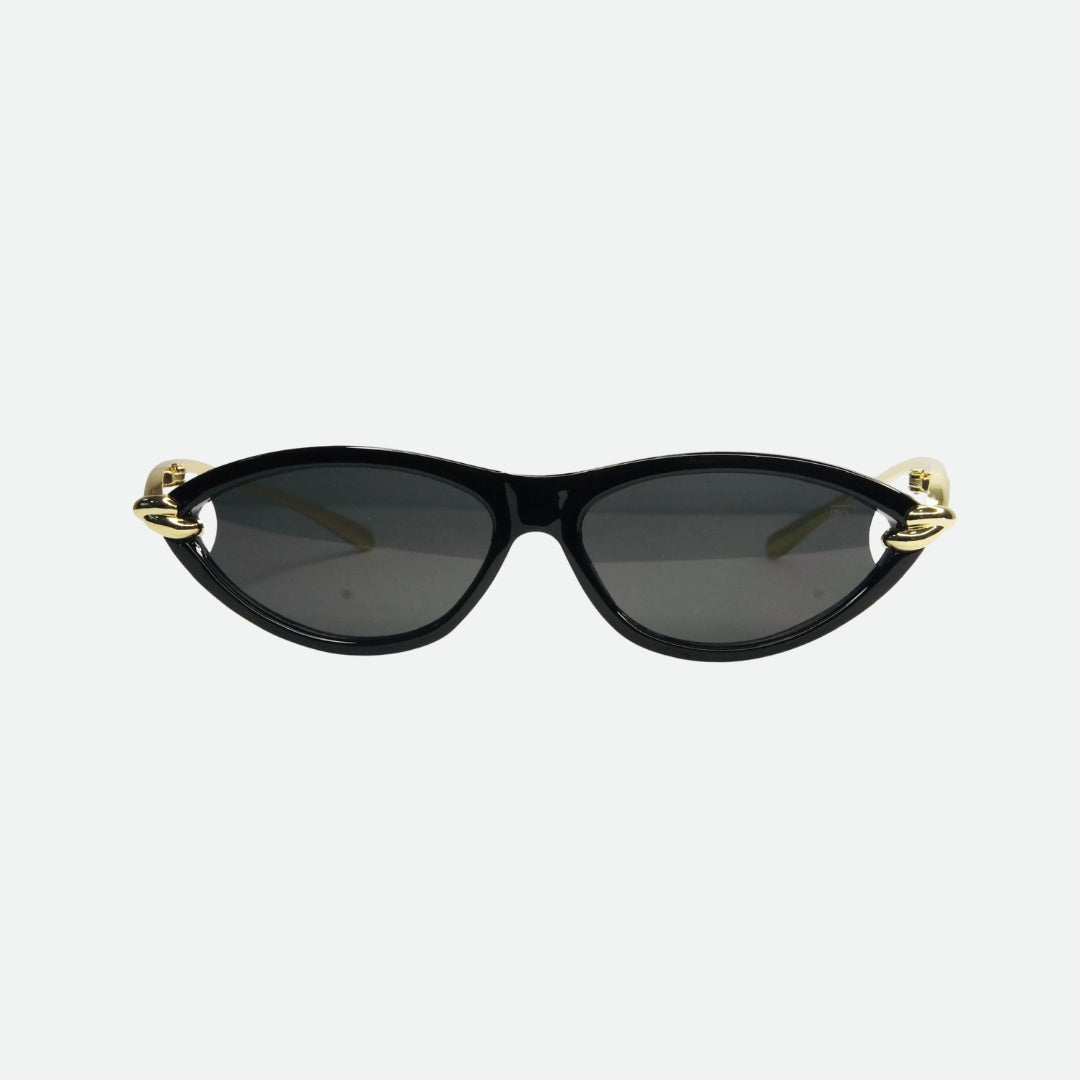 Cat eye sunglasses side profile — Santorini — Velezeco