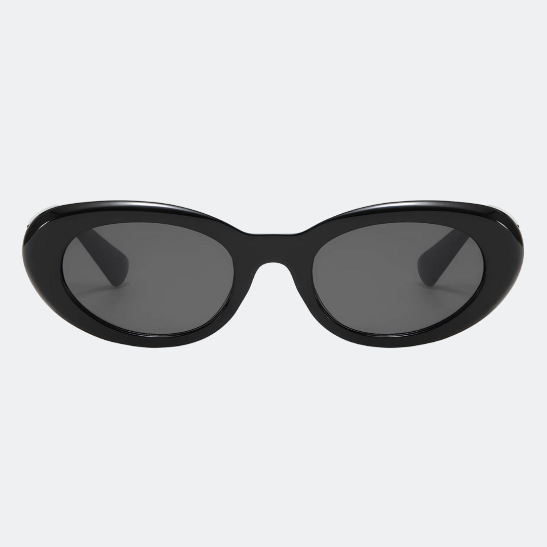 Round sunglasses front view — Belmont — Velezeco