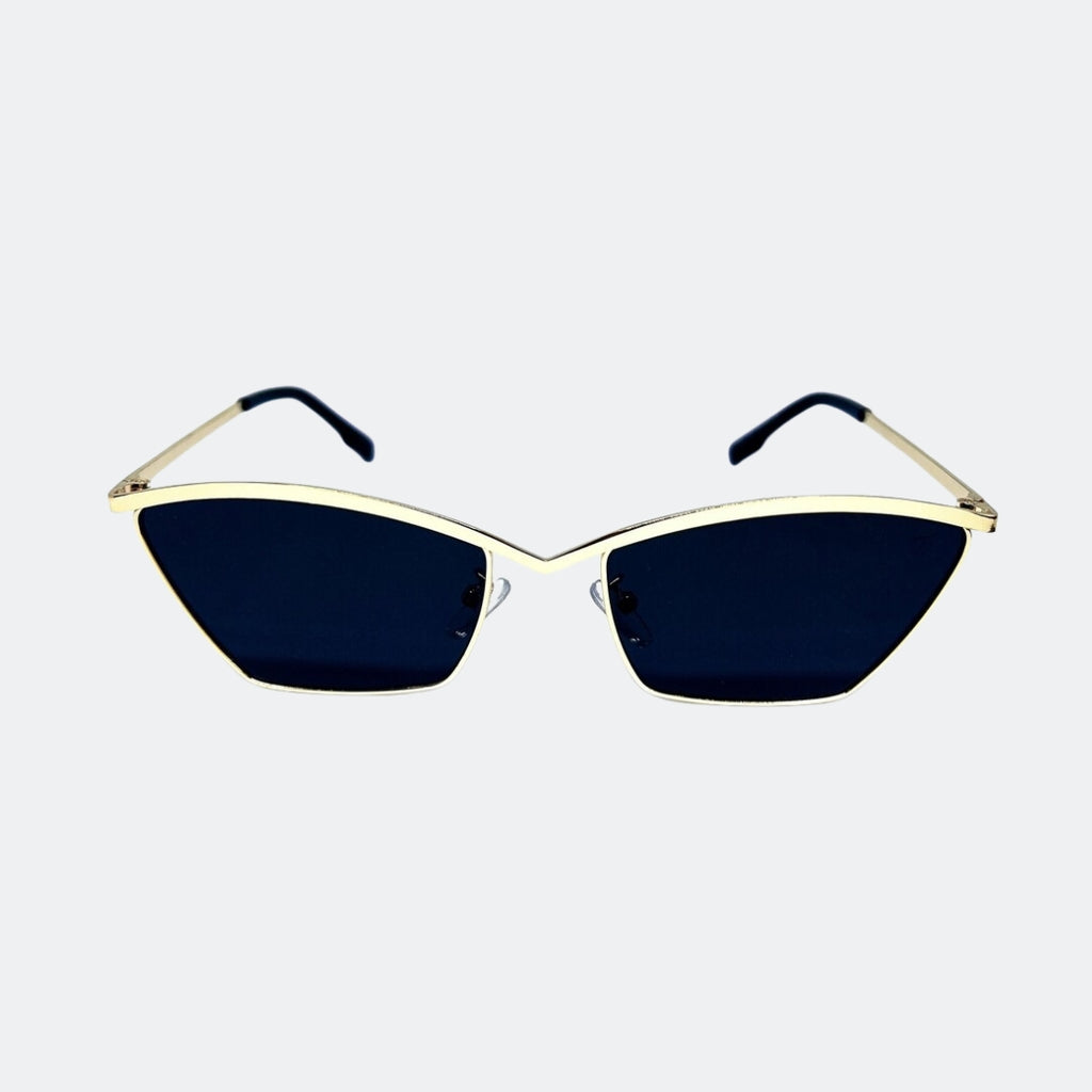 Urban sunglasses front view — Onix Black — Velezeco