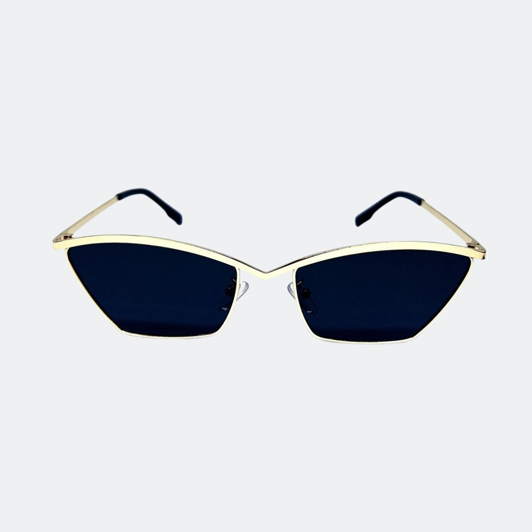 Urban sunglasses front view — Onix Black — Velezeco