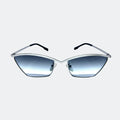Square sunglasses front view — Onix — Velezeco