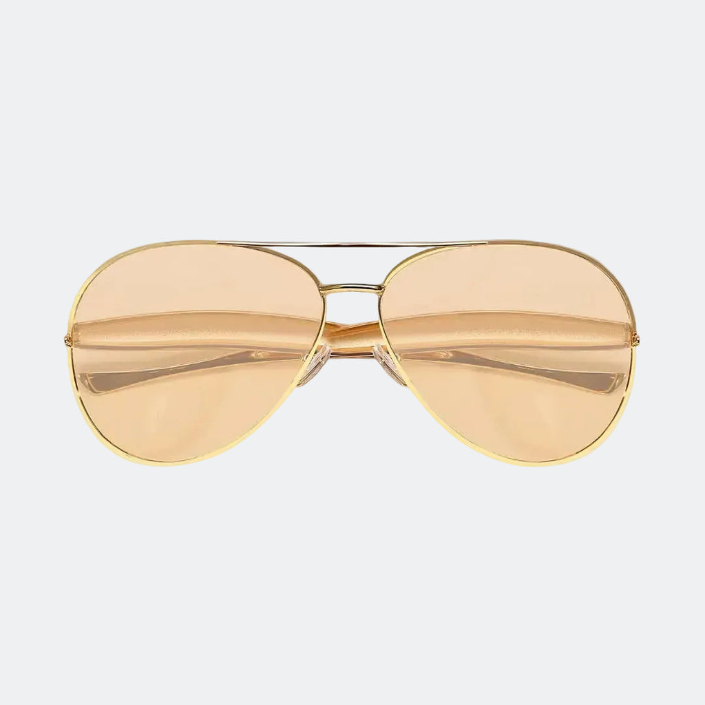 Aviator sunglasses side profile — Duna — Velezeco