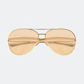 Aviator sunglasses side profile — Duna — Velezeco