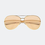 Aviator sunglasses side profile — Duna — Velezeco