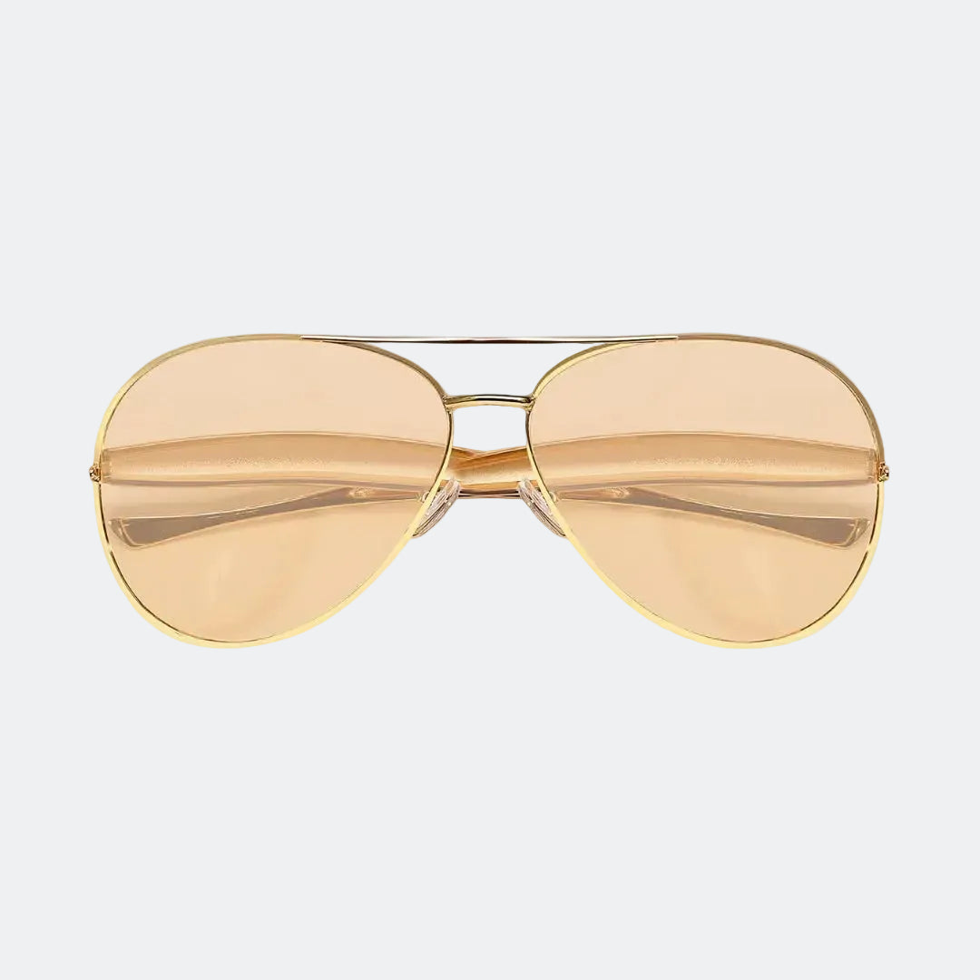 Aviator sunglasses side profile — Duna — Velezeco