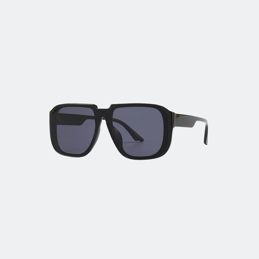 Aviator sunglasses folded flat view — Verona — Velezeco