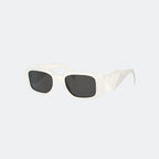 Square sunglasses angled three-quarter view — Evelyn Sunglasses — Velezeco