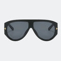 Aviator sunglasses temple and hinge detail — Veneza — Velezeco