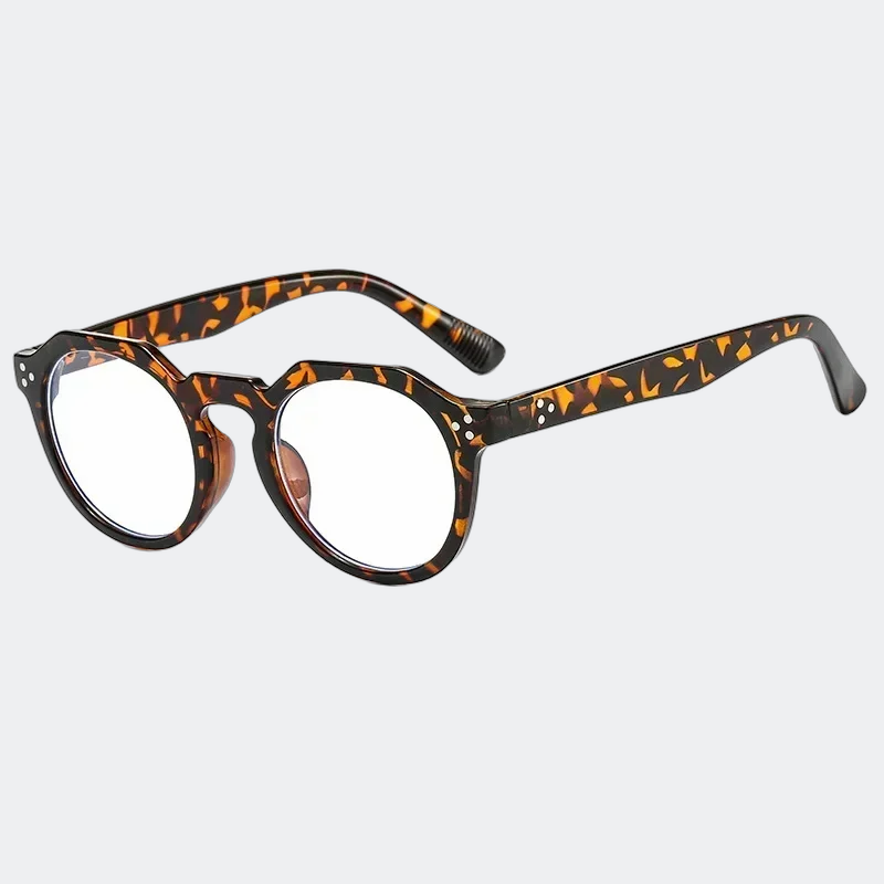 Blue light glasses folded flat view — Zalle — Velezeco